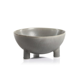 Glazed Footed Bowl